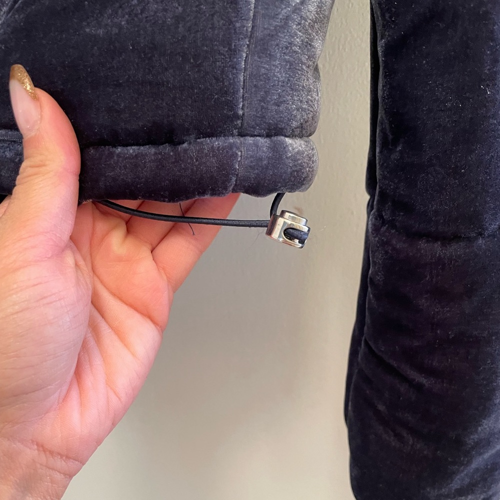 Velvet bomber jacket - Picture 4 of 4